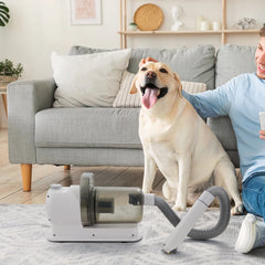 Tieker Pet All-in-One Grooming Vacuum Cleaner Multi-Function Pet Care Machine Set Cat and Dog Grooming Cleaning Hair Combing
